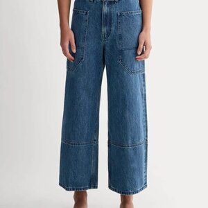 DARK INDIGO Everlane Way-High® Gardener Cropped Jean - 8